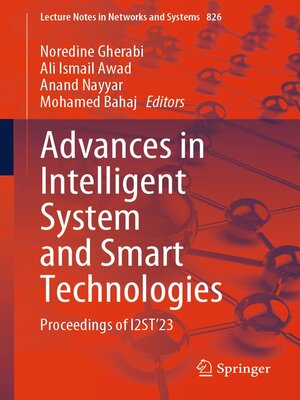 cover image of Advances in Intelligent System and Smart Technologies
